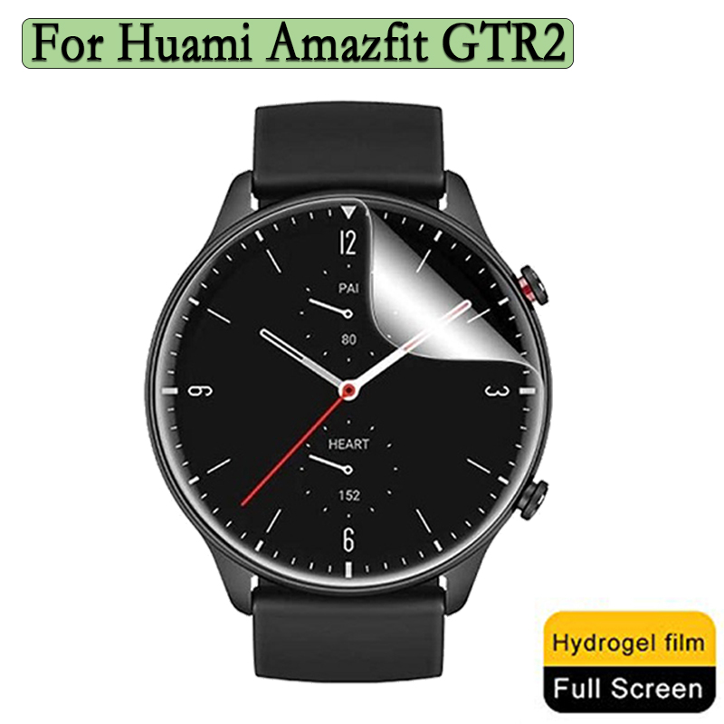Smartwatch Screen Film - 3/6 buah Film hidrogel transparan ultra-tipis