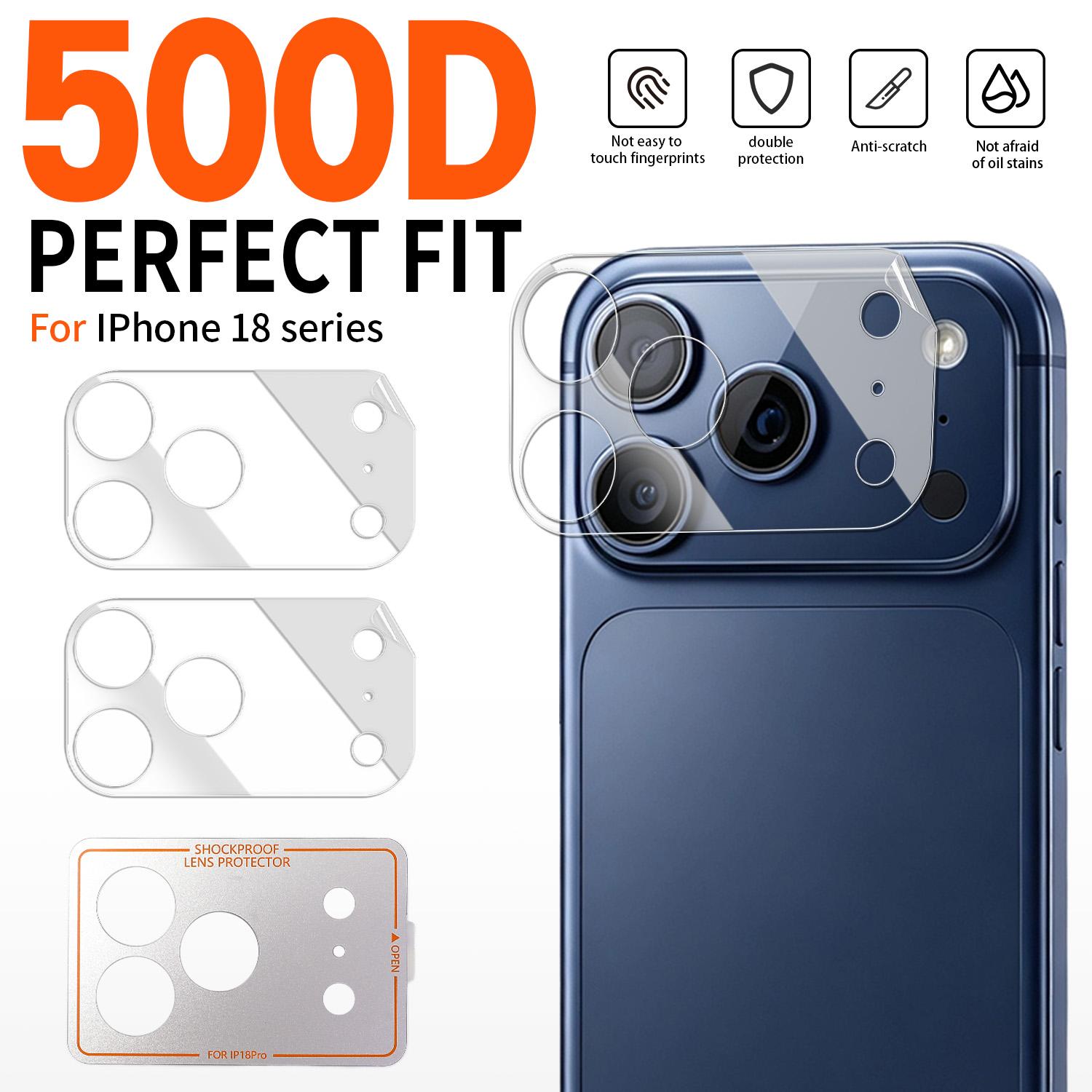 Glass Protector Auto - Pelindung Kamera Anti Debu dengan Pemasangan