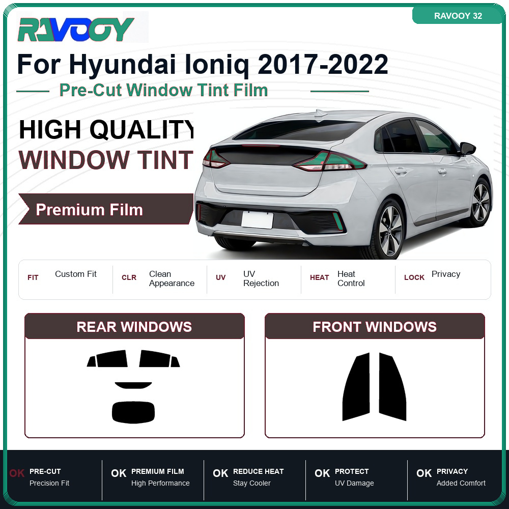 Privacy Screen Protector - Kaca Film Premium Pre-Cut Untuk Hyundai