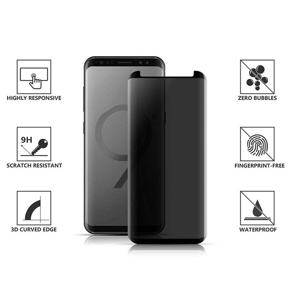 Kaca Tempered Privasi Ramah Ca - Curved Edge Screen ulasan dan harga