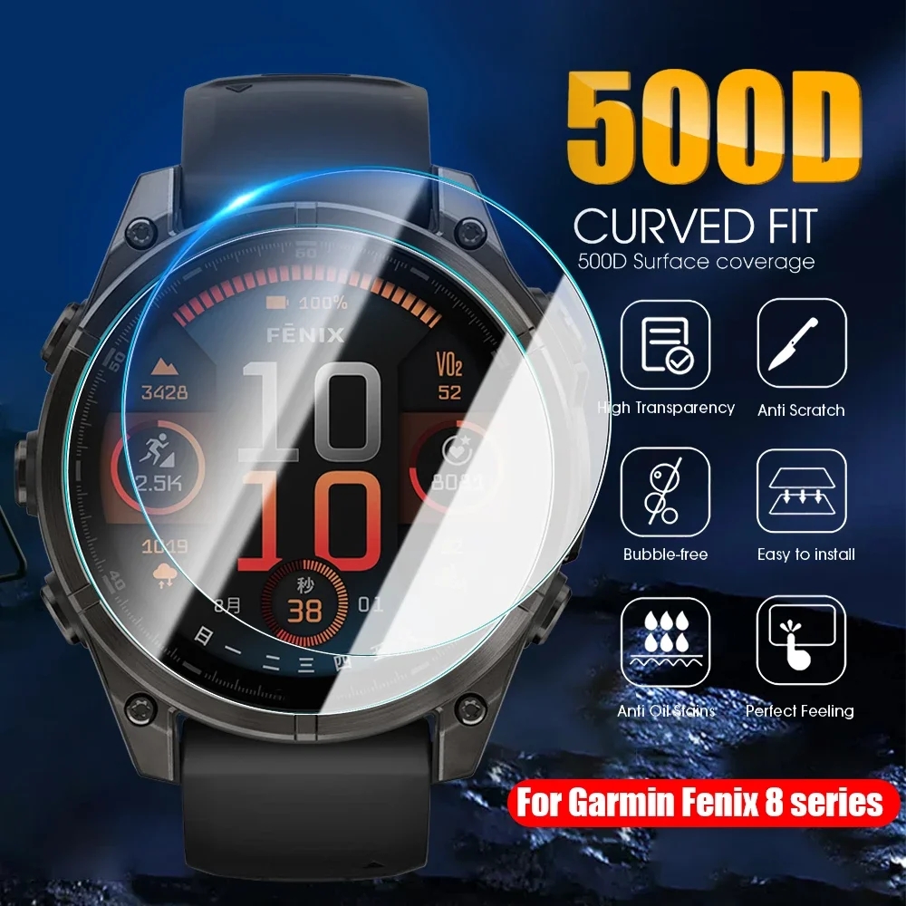 1/5 Buah Kaca Tempered HD 9H u - Smartwatch Screen Film ulasan dan harga