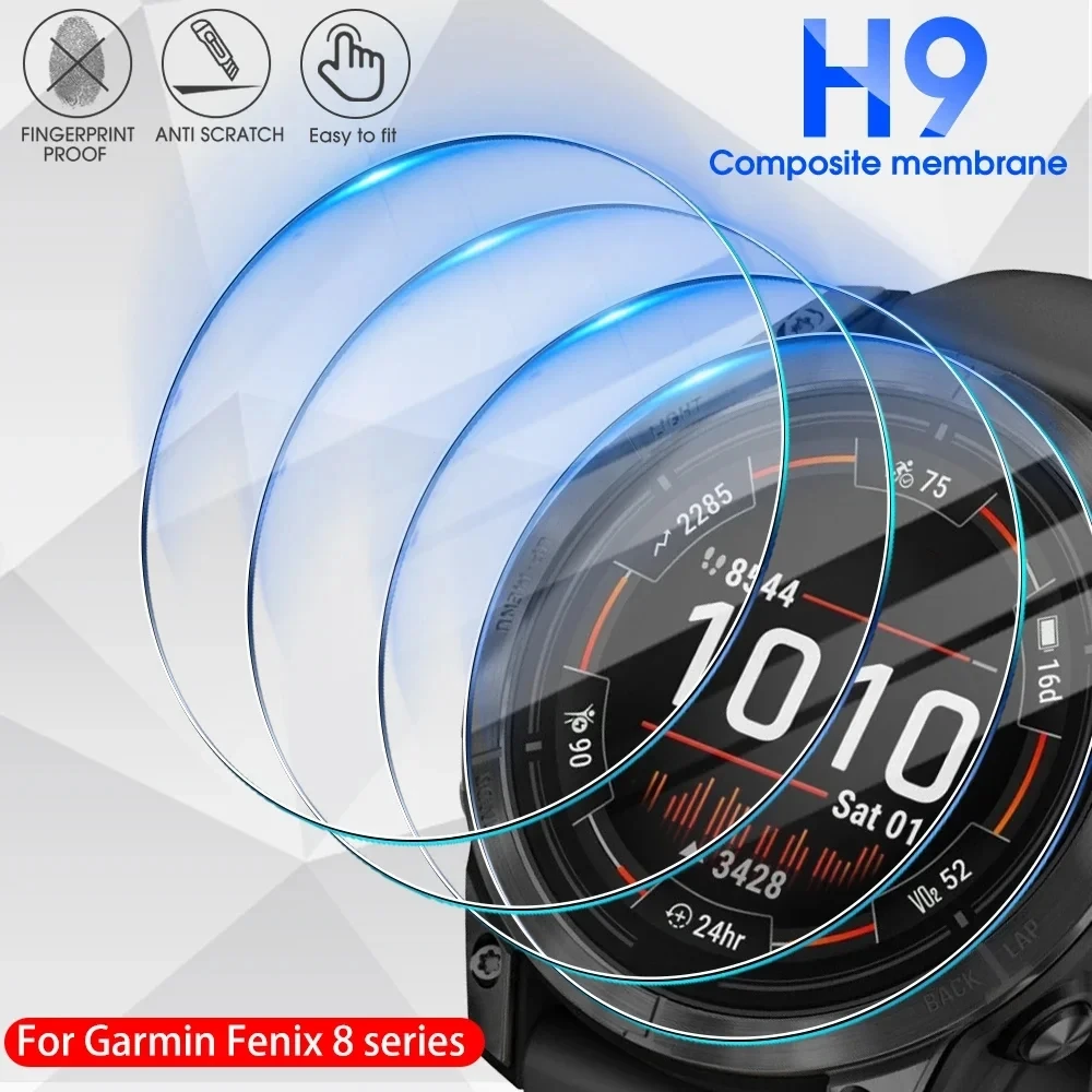 1/5 Buah Kaca Tempered HD 9H u - Smartwatch Screen Film ulasan dan harga
