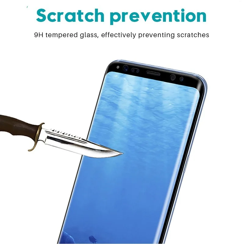 9D Film Kaca Tempered Melengku - Curved Edge Screen ulasan dan harga